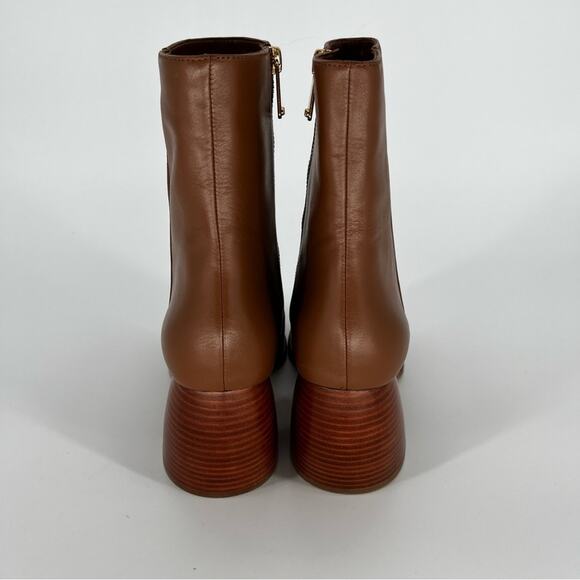 MICHAEL Michael Kors Maude Block Heel booties luggage brown - 9.5 - Picture 8 of 13